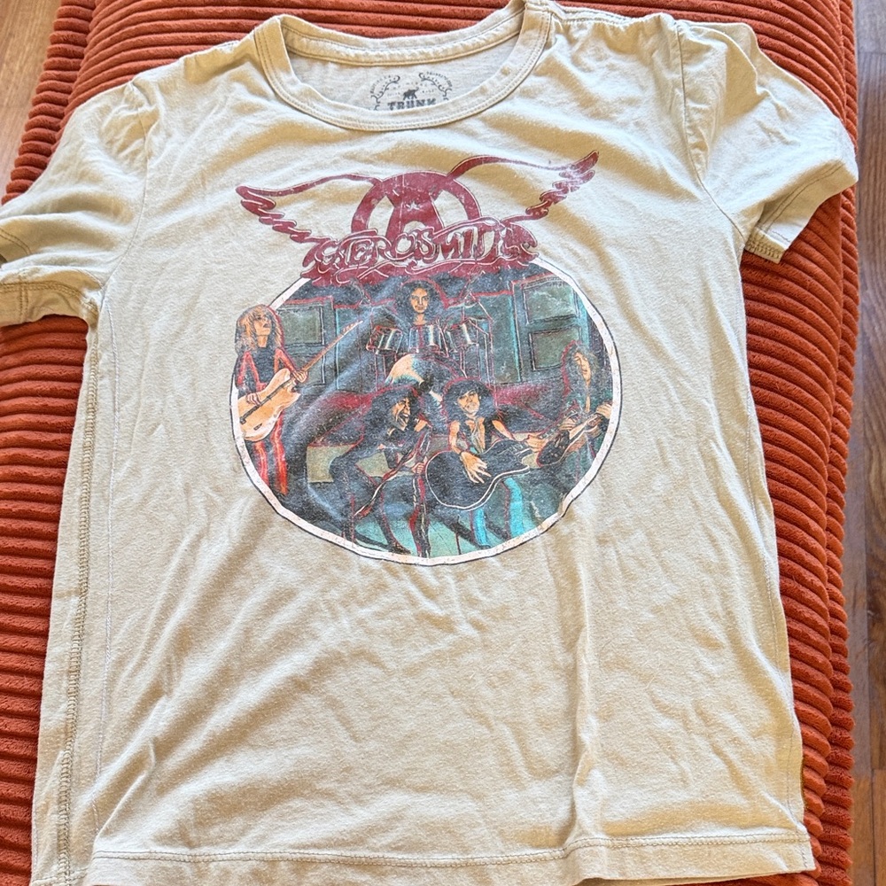 Trunk Ltd Cream Aerosmith Kids Tee